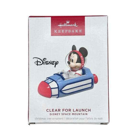 Hallmark Keepsake 2024 Disney Mickey Mouse Space Mountain Christmas Ornament - Picture 6 of 10